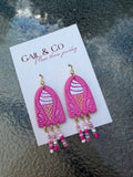 Pink Ice Cream Earrings